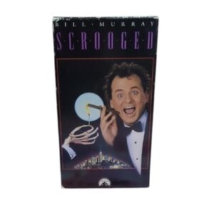 Scrooged VHS (1988) – Comedy/Fantasy Holiday Classic